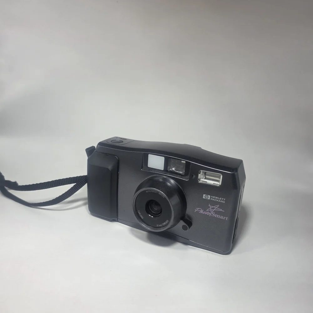 HP Photosmart 35mm Film Camera – 37mm Lens – Untested – As-Is for Parts/Repair